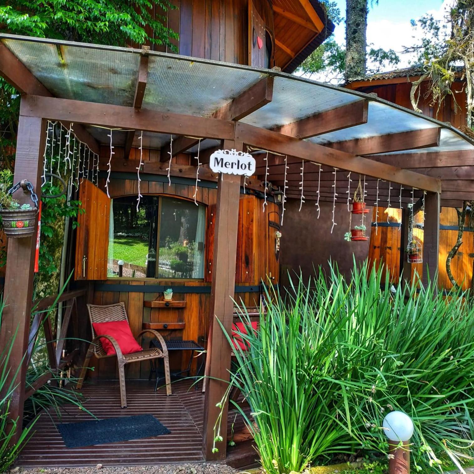 Chalet Chale Tematico Em Pipa De Vinho - Parada Da Pipa *